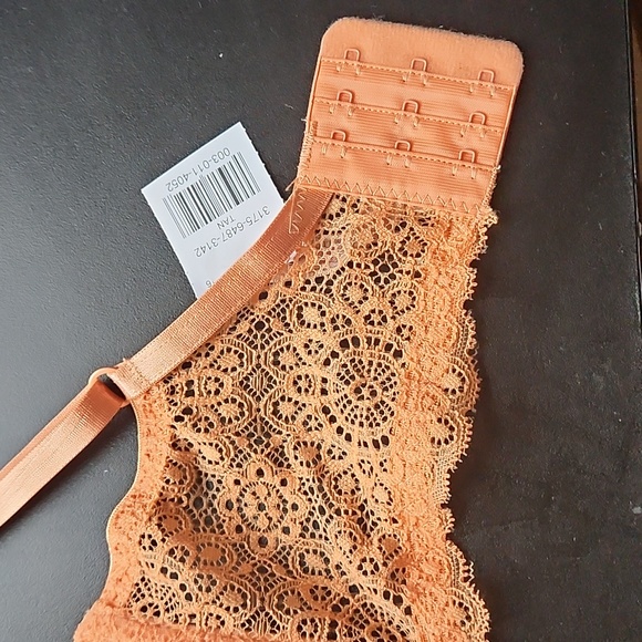 Secret Lace Women Orange Padded Bra size 34D - Picture 2 of 7